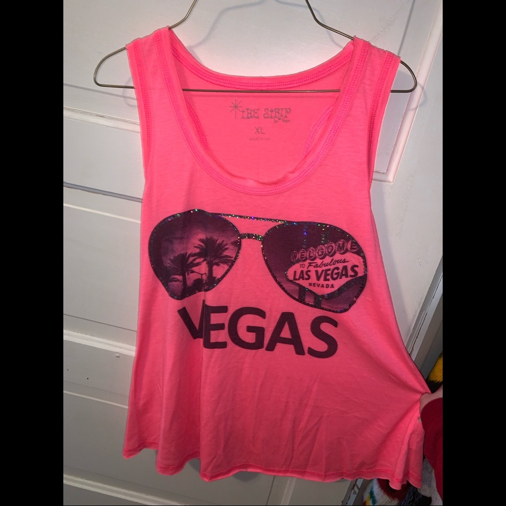 Racer Back Las Vegas Tank Top